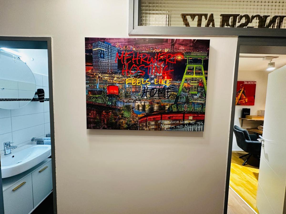 Stilvoll-Mit Balkon- Zentral - Netflix-Nespresso Apartment เอสเซน ภายนอก รูปภาพ